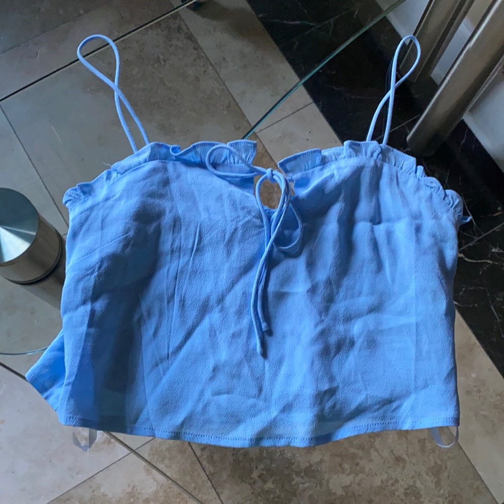 Revolve Powder Blue Tank